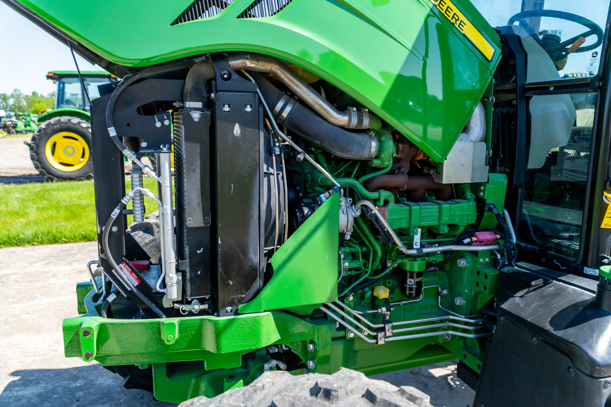 Used 2024 John Deere 6105E Cab Utility Tractors at Koenig Equipment in Anna, OH - PhotoXL24