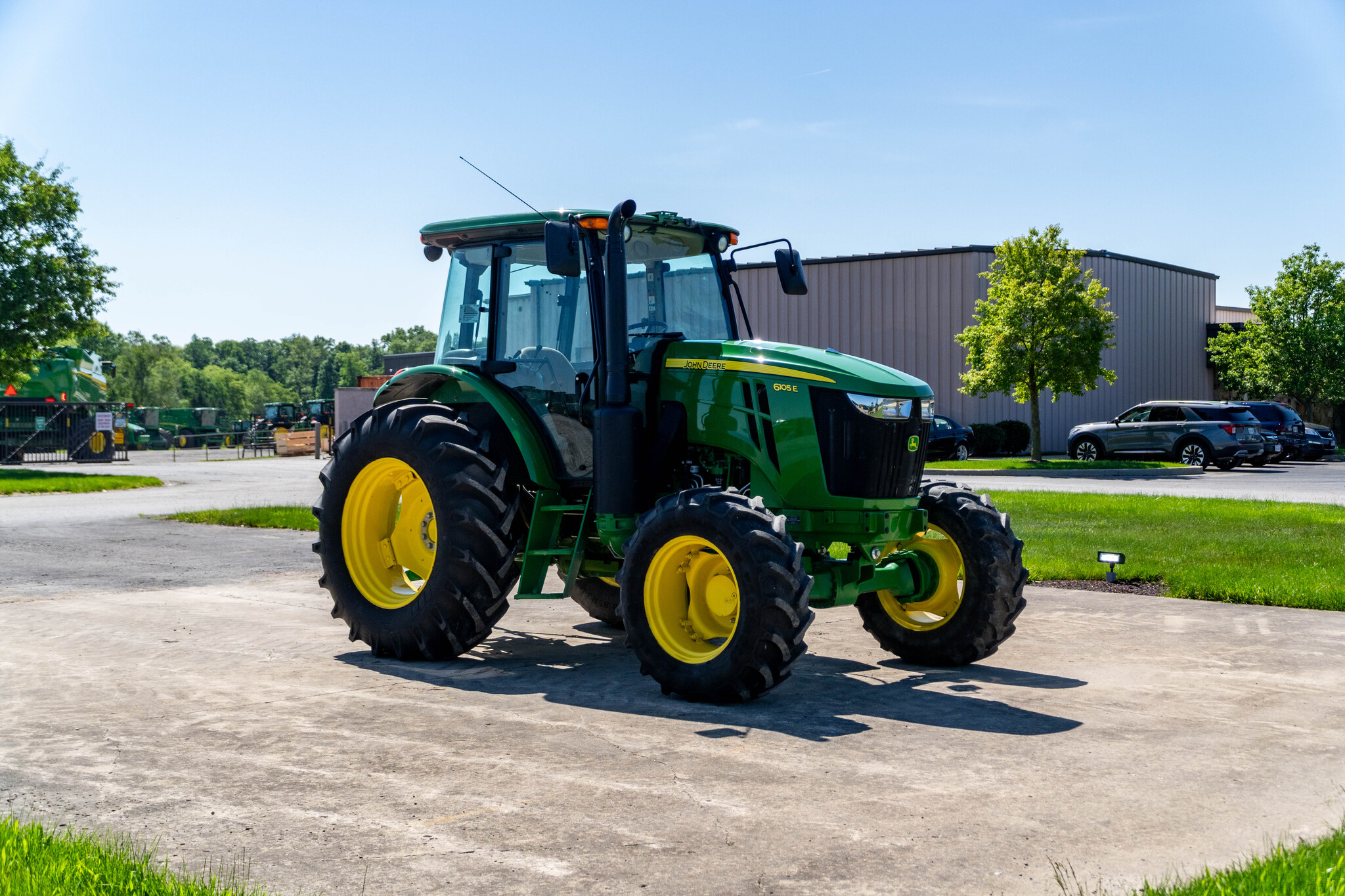 Used 2024 John Deere 6105E Cab Utility Tractors at Koenig Equipment in Anna, OH - PhotoXL6