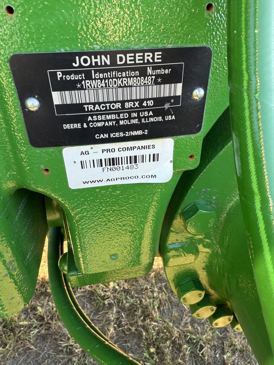 2024 John Deere 8RX 410 Image 16
