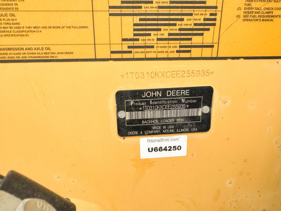 2014 John-Deere 310K