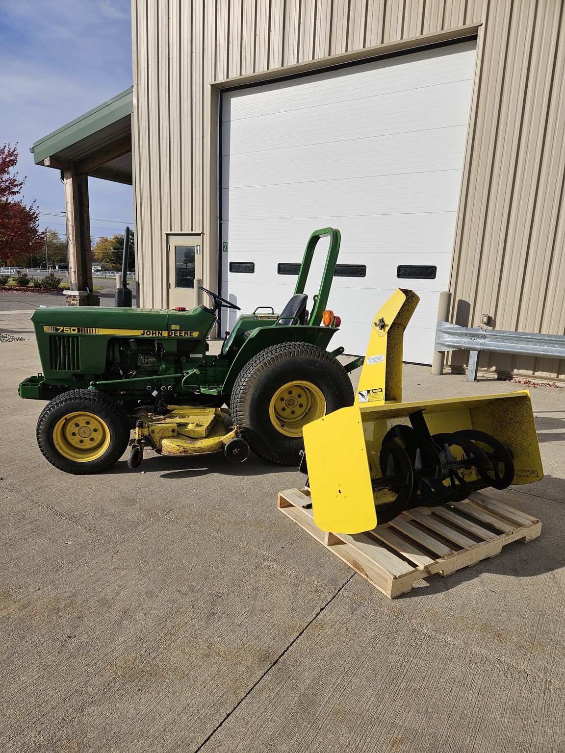 1986 John Deere 750 Image 8