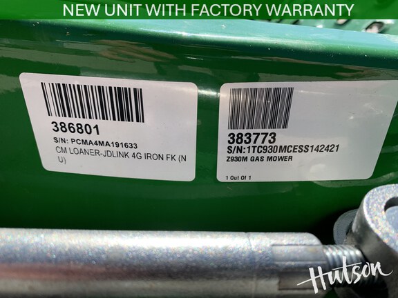 Photo of 2025 John Deere Z930M