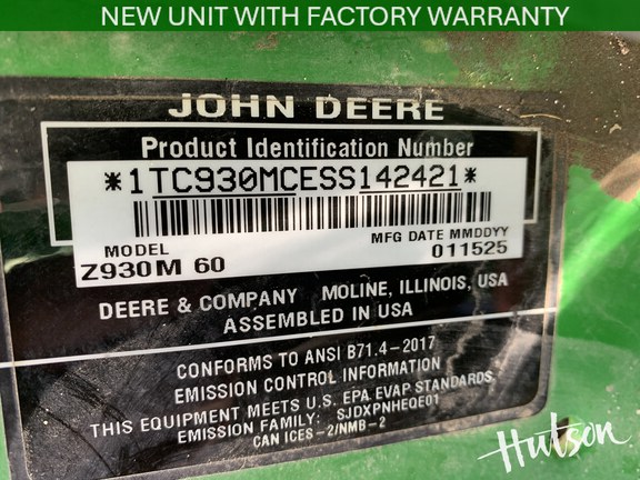 Photo of 2025 John Deere Z930M