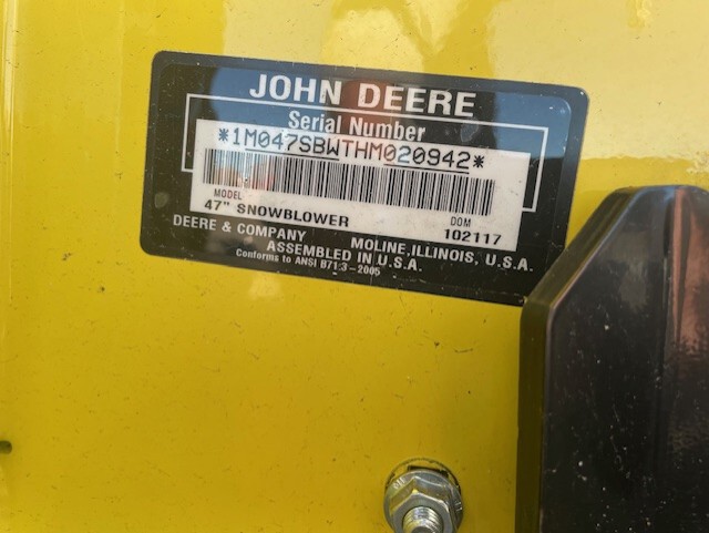 2017 John Deere 47SB Image 5