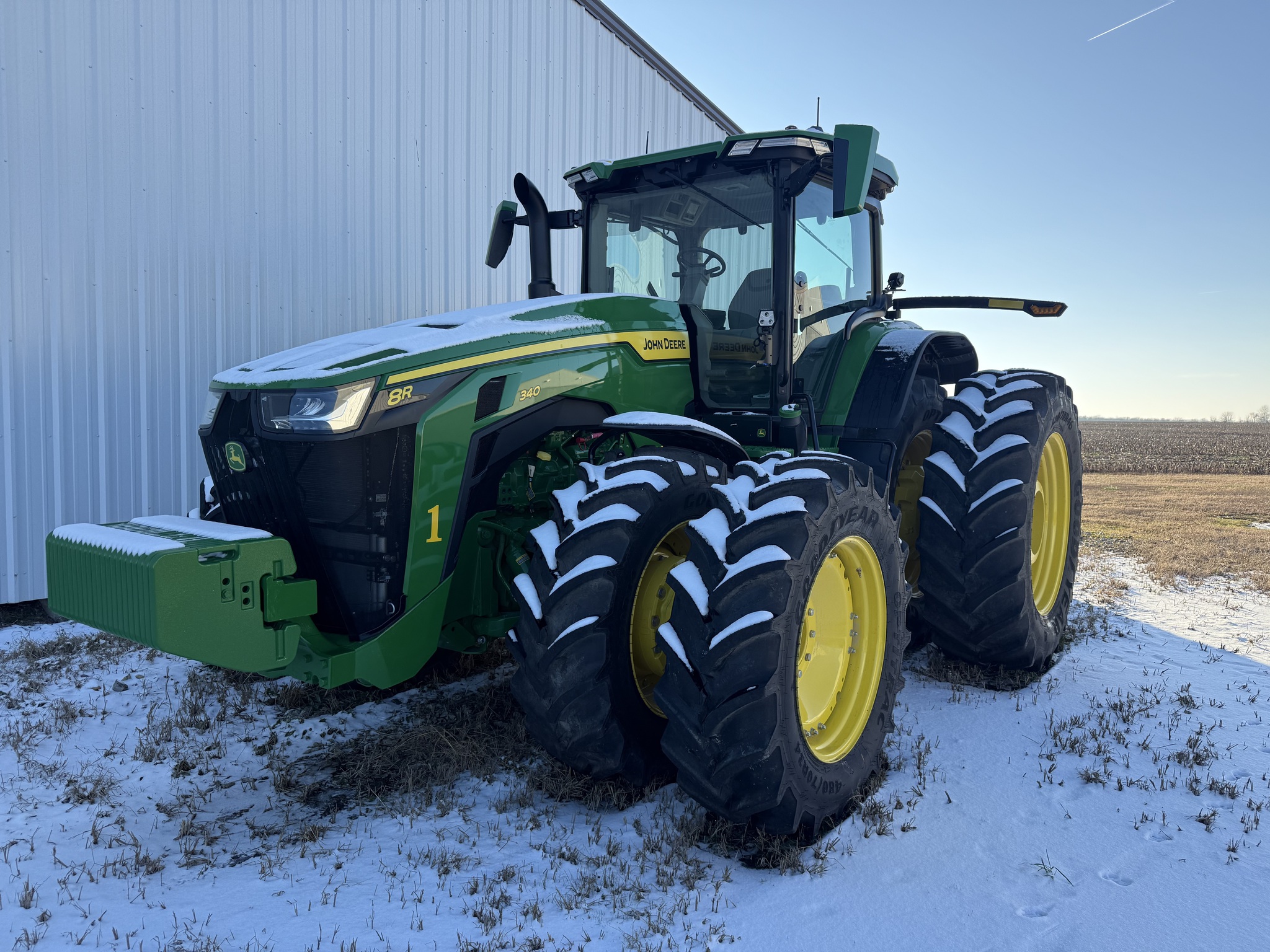  2025 John Deere 8R 340 at Heritage Tractor in Nevada, MO