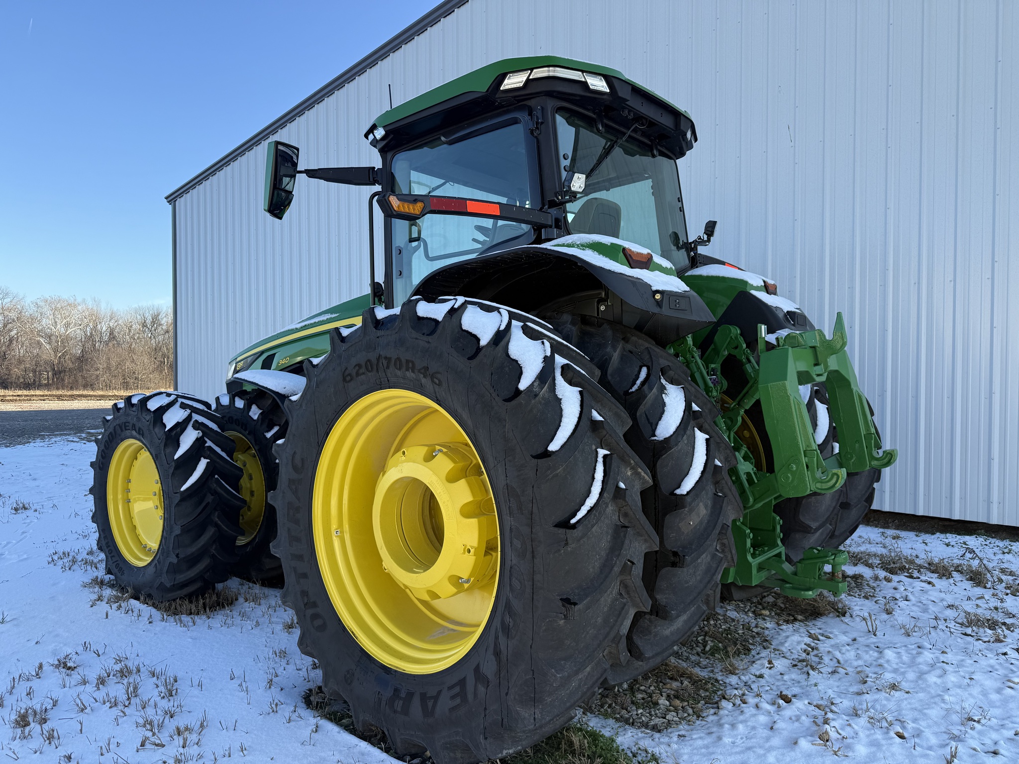  2025 John Deere 8R 340 at Heritage Tractor in Nevada, MO