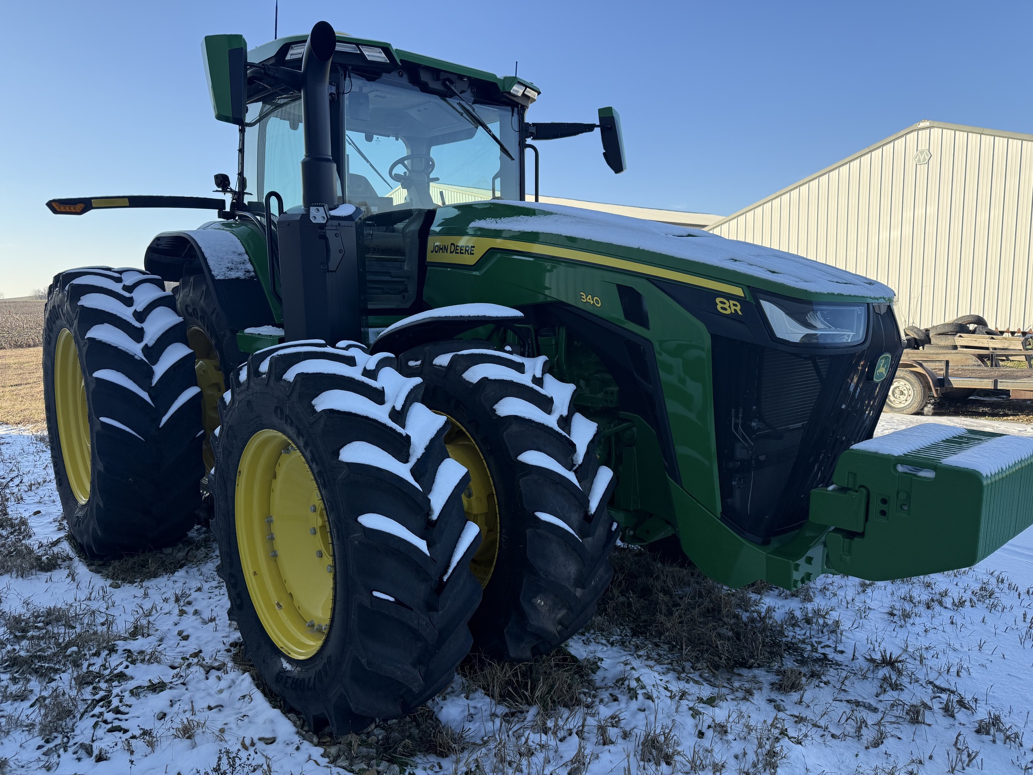  2025 John Deere 8R 340 at Heritage Tractor in Nevada, MO
