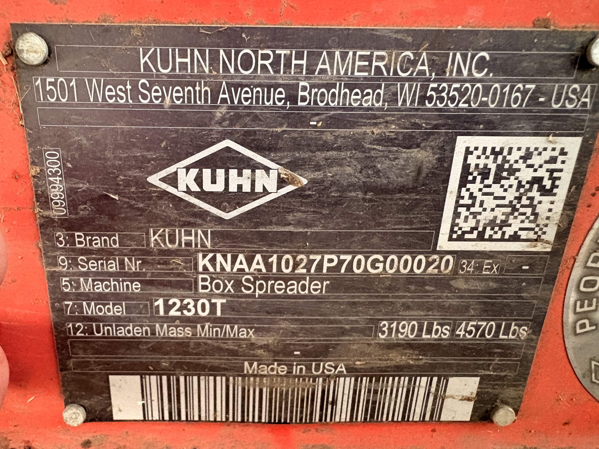 2022 Kuhn Knight 1230 Image 24