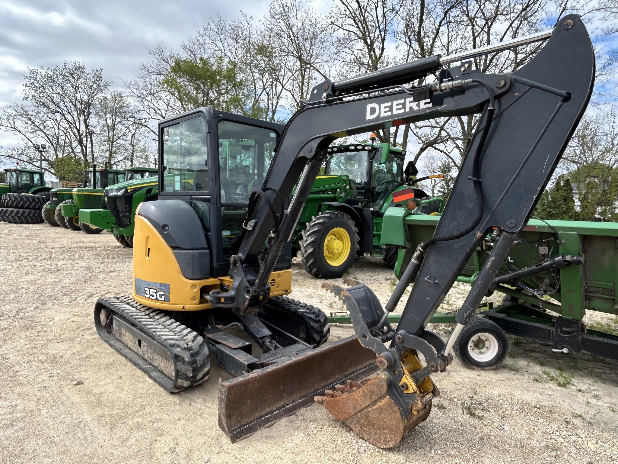  2015 John Deere 35G at Heritage Tractor in Freeport, IL