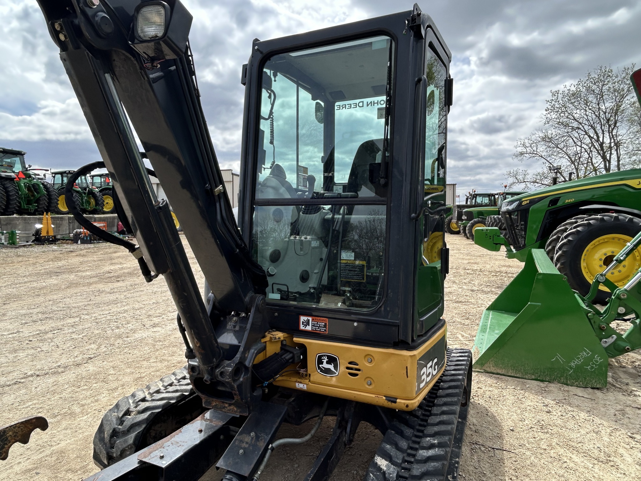  2015 John Deere 35G at Heritage Tractor in Freeport, IL