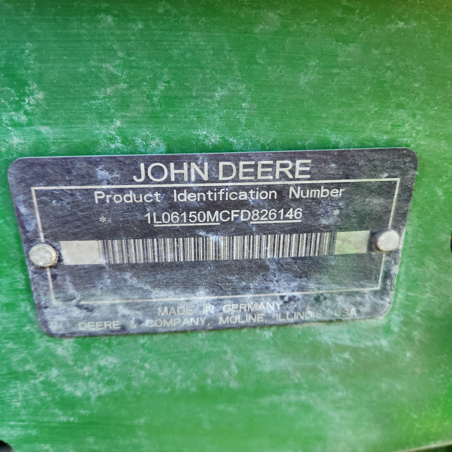 2015 John Deere 6150M Image 13