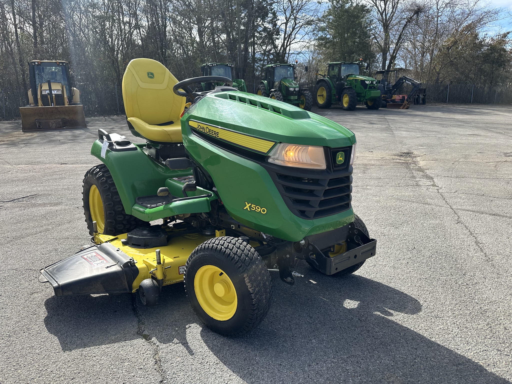 2021 John Deere X590 Image 1