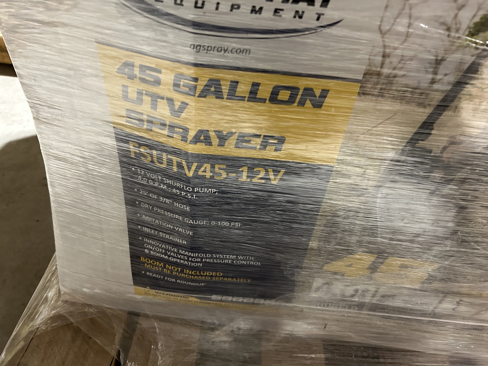  2025 Ag Spray FSUTV45-12V at Heritage Tractor in Topeka, KS
