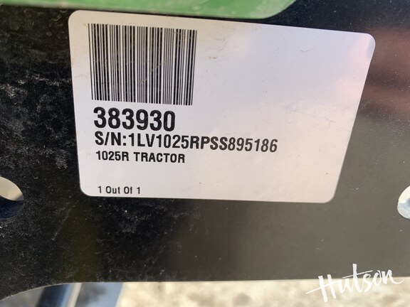 Photo of 2025 John Deere 1025R