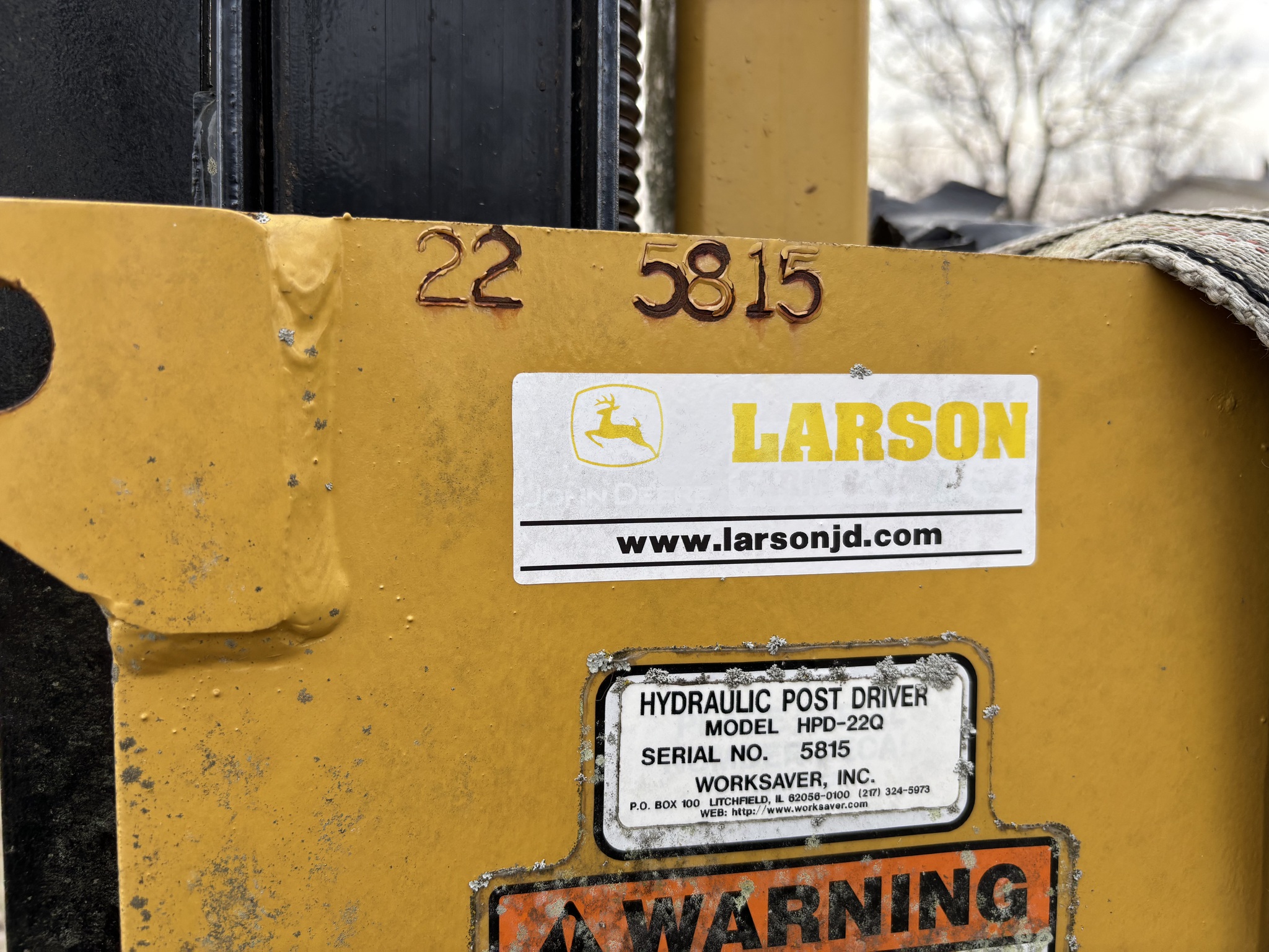  2014 Worksaver HPD-22Q at Heritage Tractor in Lebanon, MO
