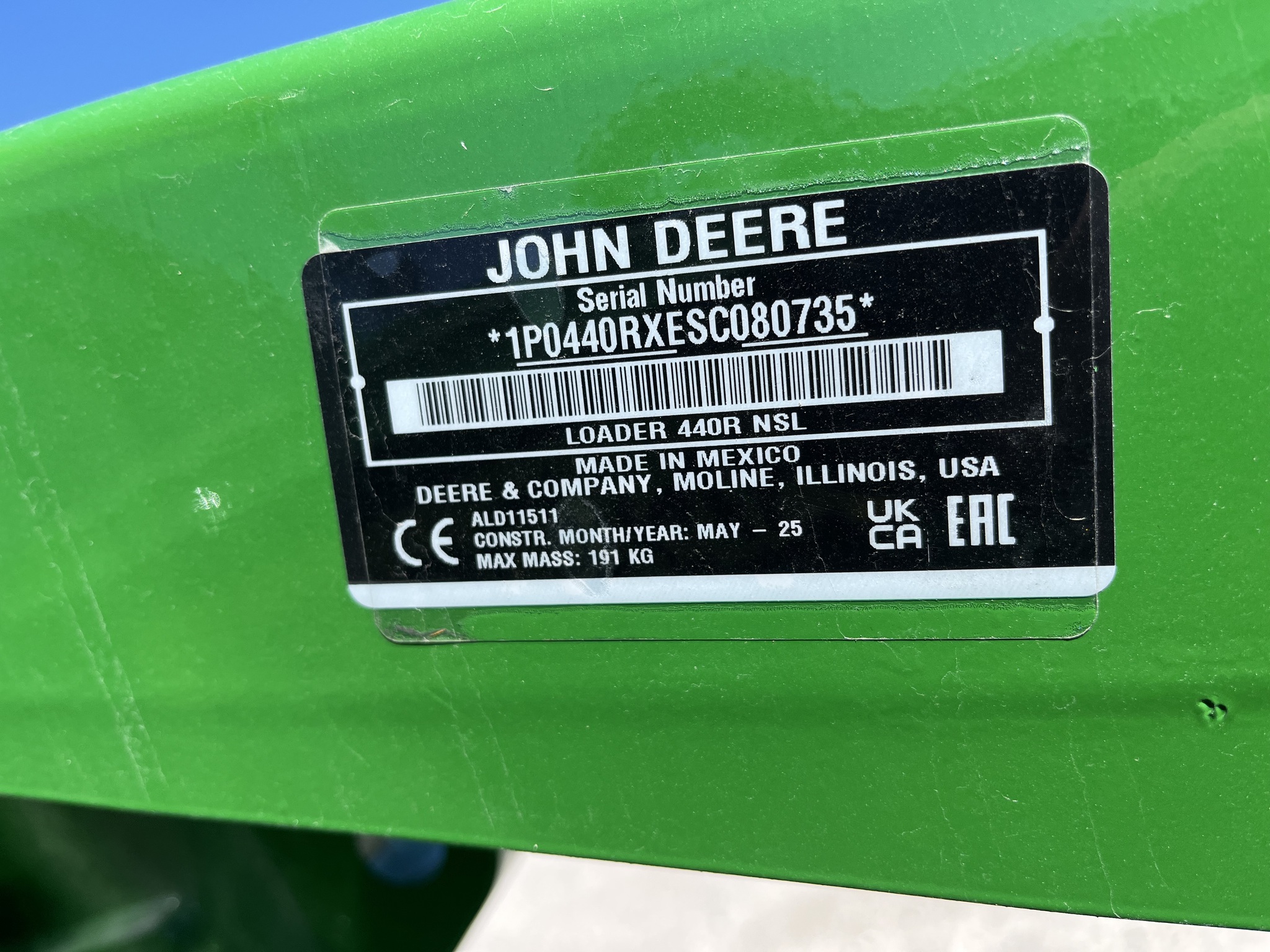  2025 John Deere 4044R at Heritage Tractor in Pittsburg, KS