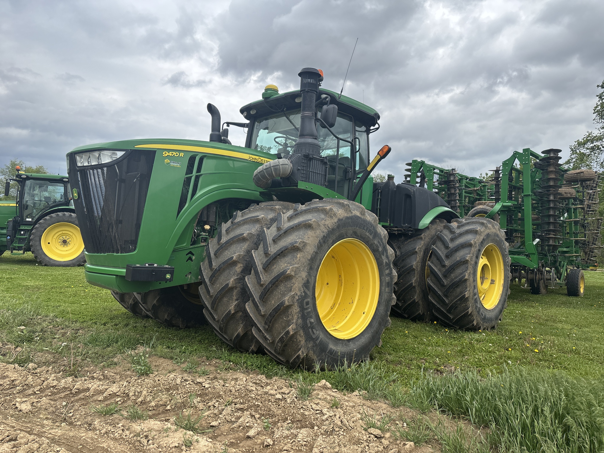 Used 2017 John Deere 9470R Articulated 4WD Tractors at Koenig Equipment in Urbana, OH - PhotoXL0