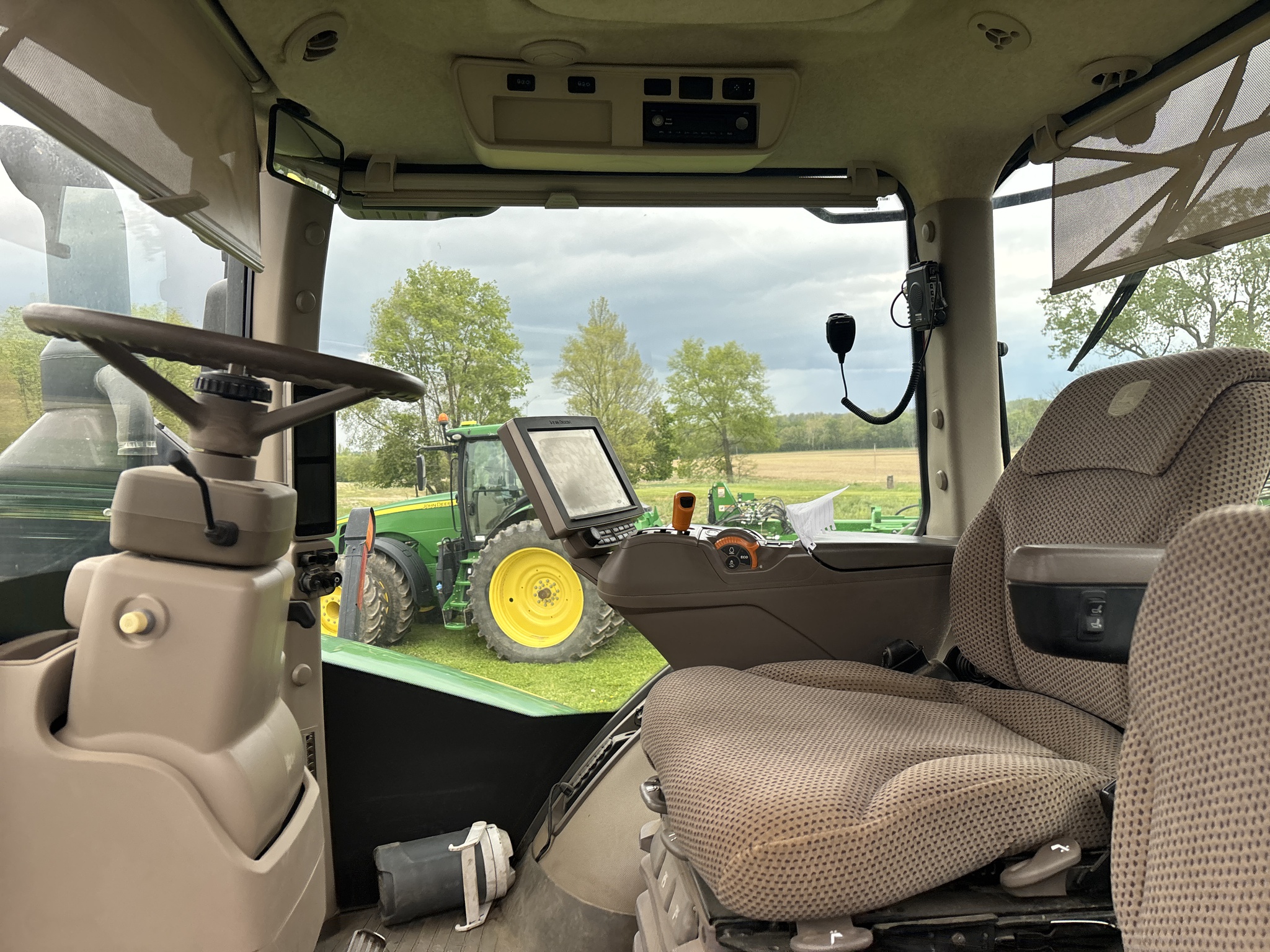 Used 2017 John Deere 9470R Articulated 4WD Tractors at Koenig Equipment in Urbana, OH - PhotoXL19