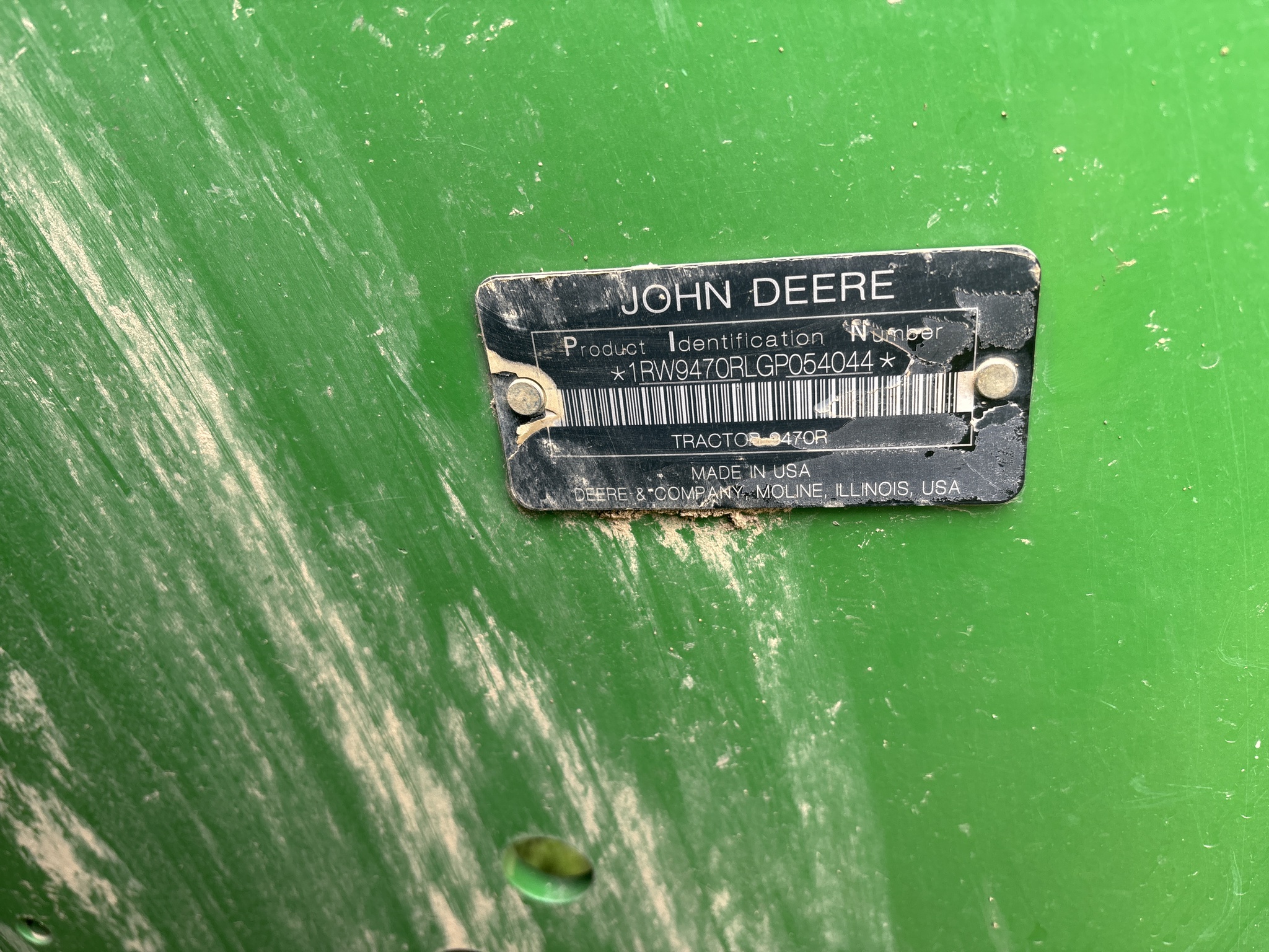 Used 2017 John Deere 9470R Articulated 4WD Tractors at Koenig Equipment in Urbana, OH - PhotoXL27