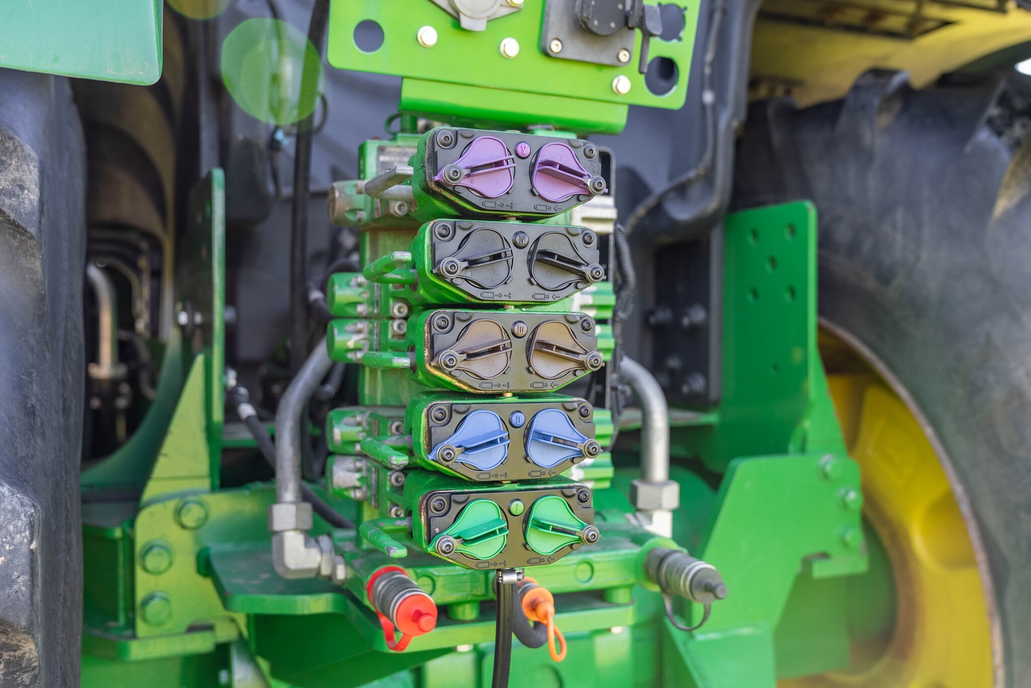 Used 2017 John Deere 9470R Articulated 4WD Tractors at Koenig Equipment in Anna, OH - PhotoXL12