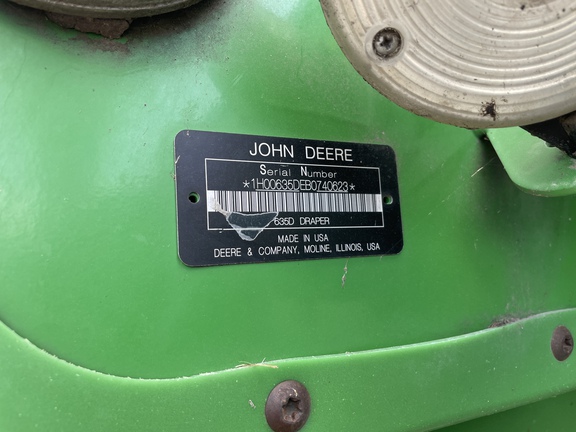 2011 John Deere 635D