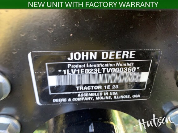 Photo of 2027 John Deere 1E 23