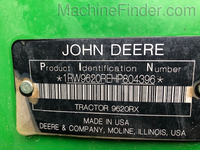 2017 John Deere 9620RX Image 8