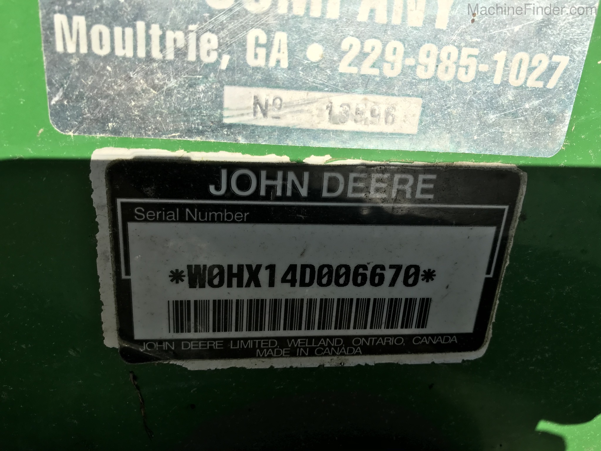 2006 John Deere HX14 Image 7