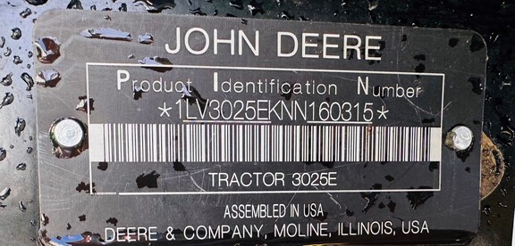 2022 John Deere 3025E Photo 6