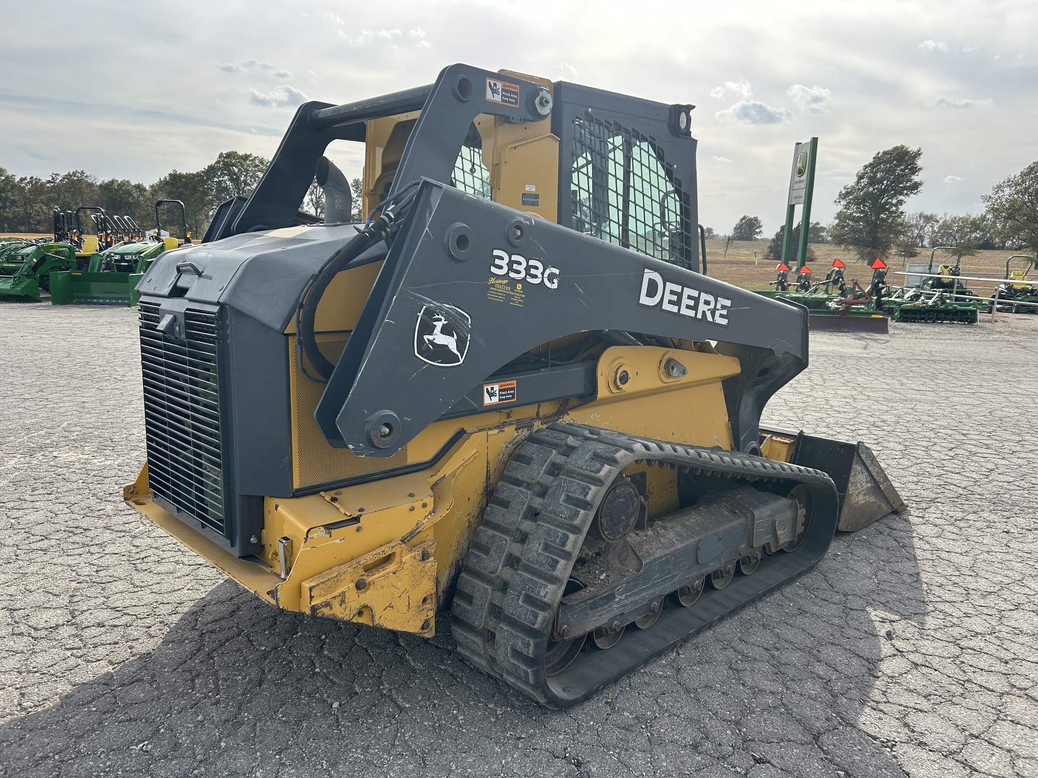  2019 John Deere 333G at Heritage Tractor in Baldwin City, KS