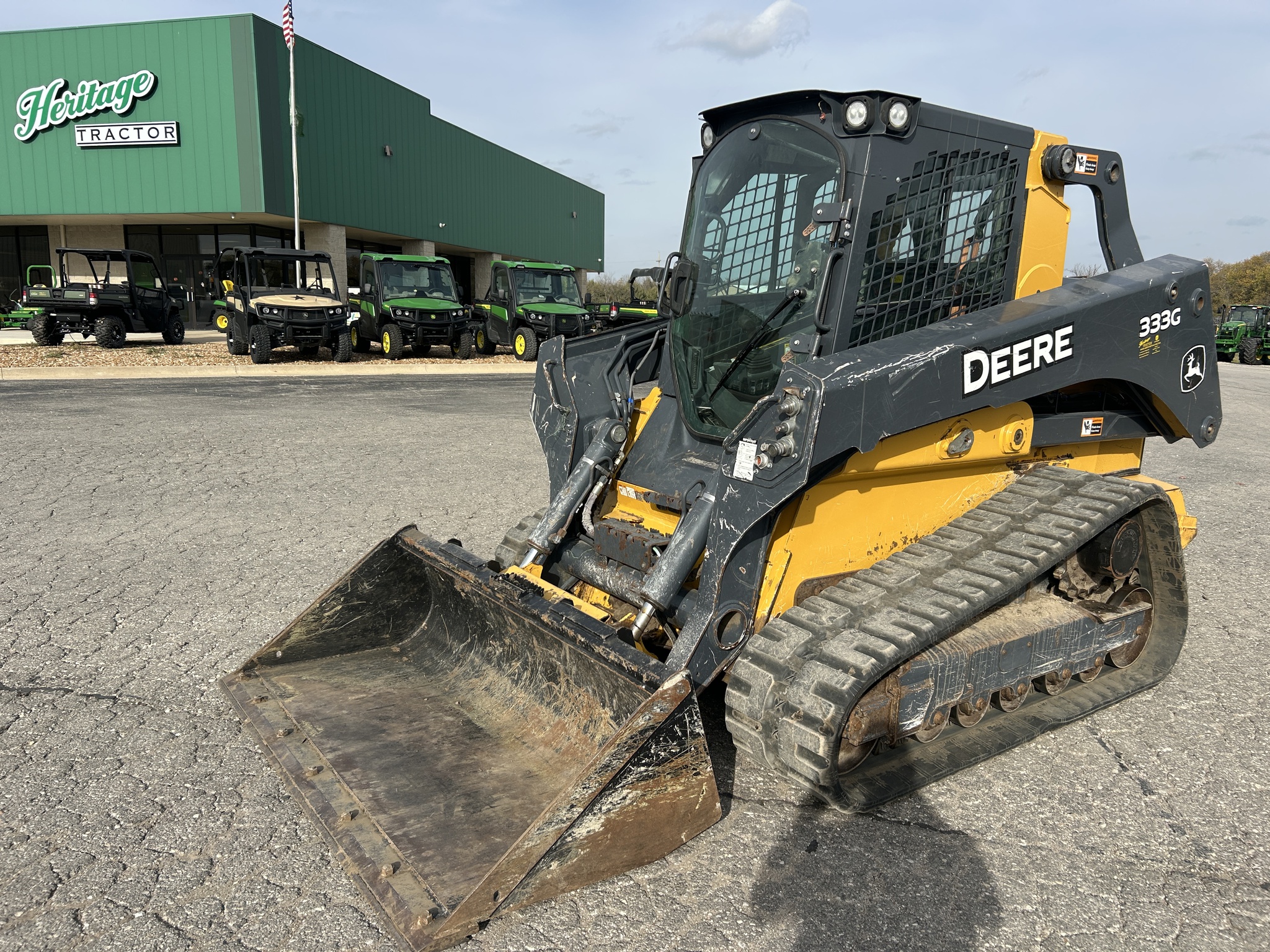  2019 John Deere 333G at Heritage Tractor in Baldwin City, KS