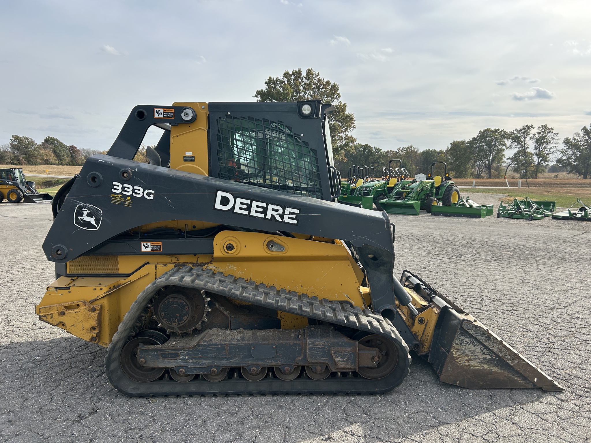  2019 John Deere 333G at Heritage Tractor in Baldwin City, KS
