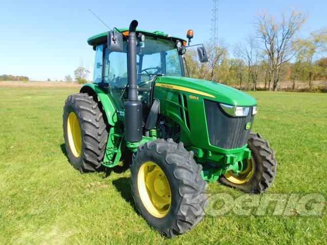 Used 2022 John Deere 6120E Cab Utility Tractors at Koenig Equipment in Greenville, OH - PhotoXL1