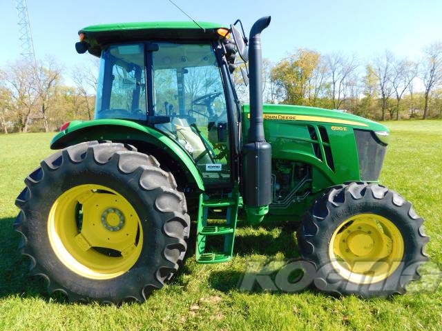 Used 2022 John Deere 6120E Cab Utility Tractors at Koenig Equipment in Greenville, OH - PhotoXL2
