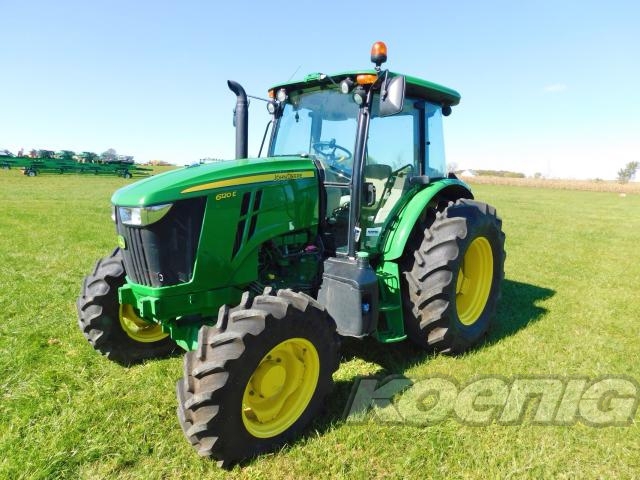 Used 2022 John Deere 6120E Cab Utility Tractors at Koenig Equipment in Greenville, OH - PhotoXL0
