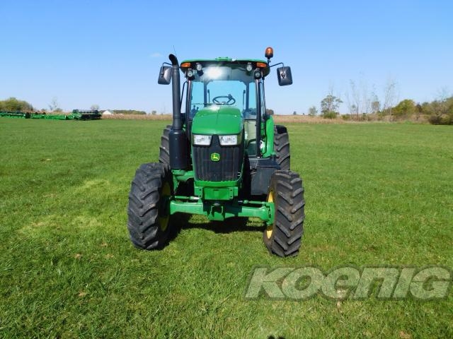 Used 2022 John Deere 6120E Cab Utility Tractors at Koenig Equipment in Greenville, OH - PhotoXL4