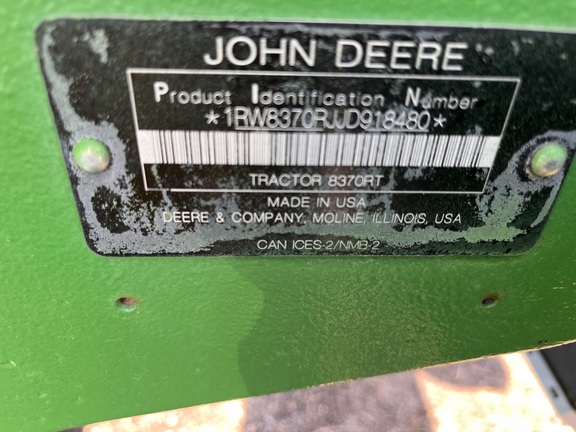2018 John Deere 8370RT - Photo35