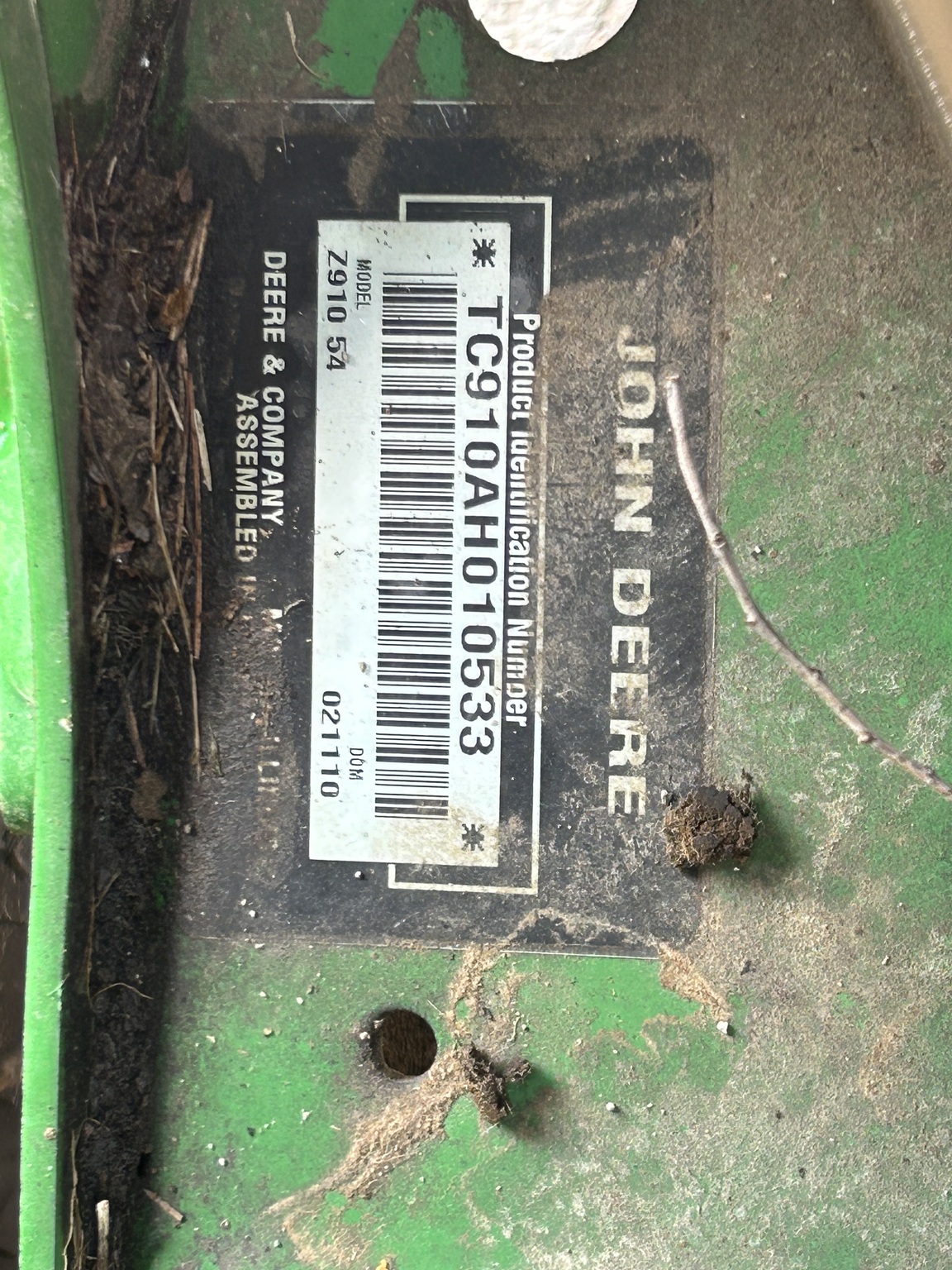 2010 John Deere Z910A Image 13