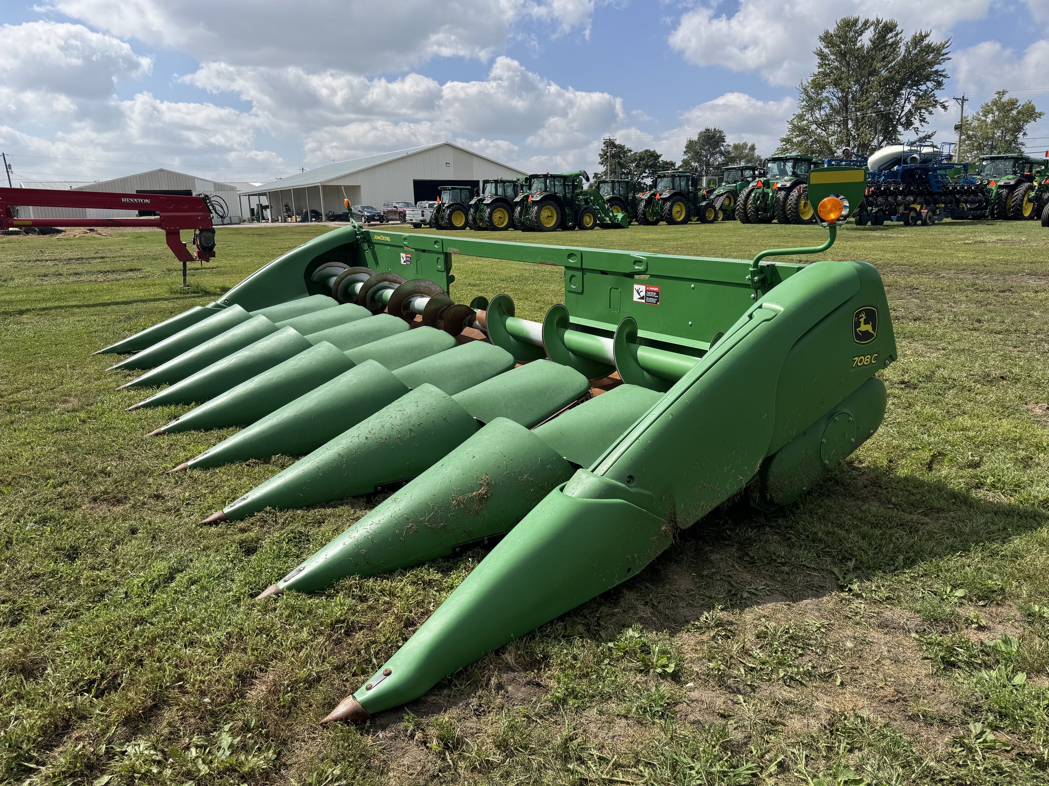  2020 John Deere 708C at Heritage Tractor in Monmouth, IL