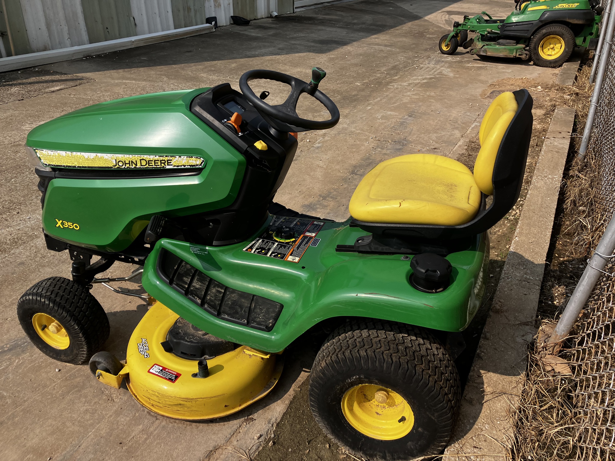2017 John Deere X350