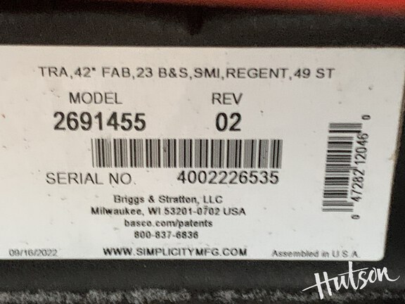 Photo of 2022 Simplicity Regent 23