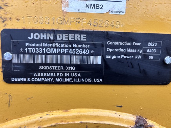 2023 John Deere 331G