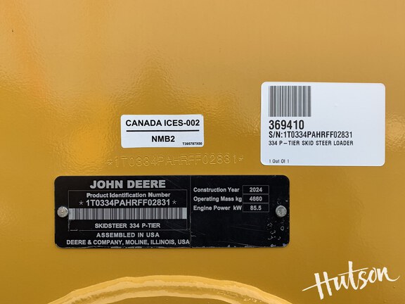 Photo of 2024 John Deere 334 P