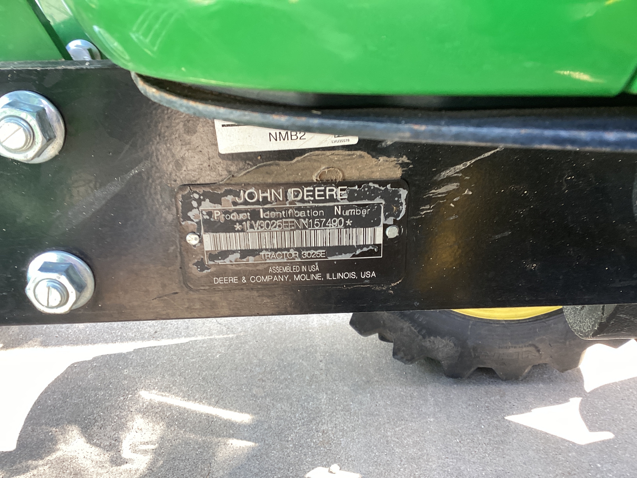 2022 John Deere 3025E Image 25