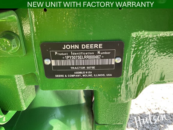 Photo of 2024 John Deere 5075E