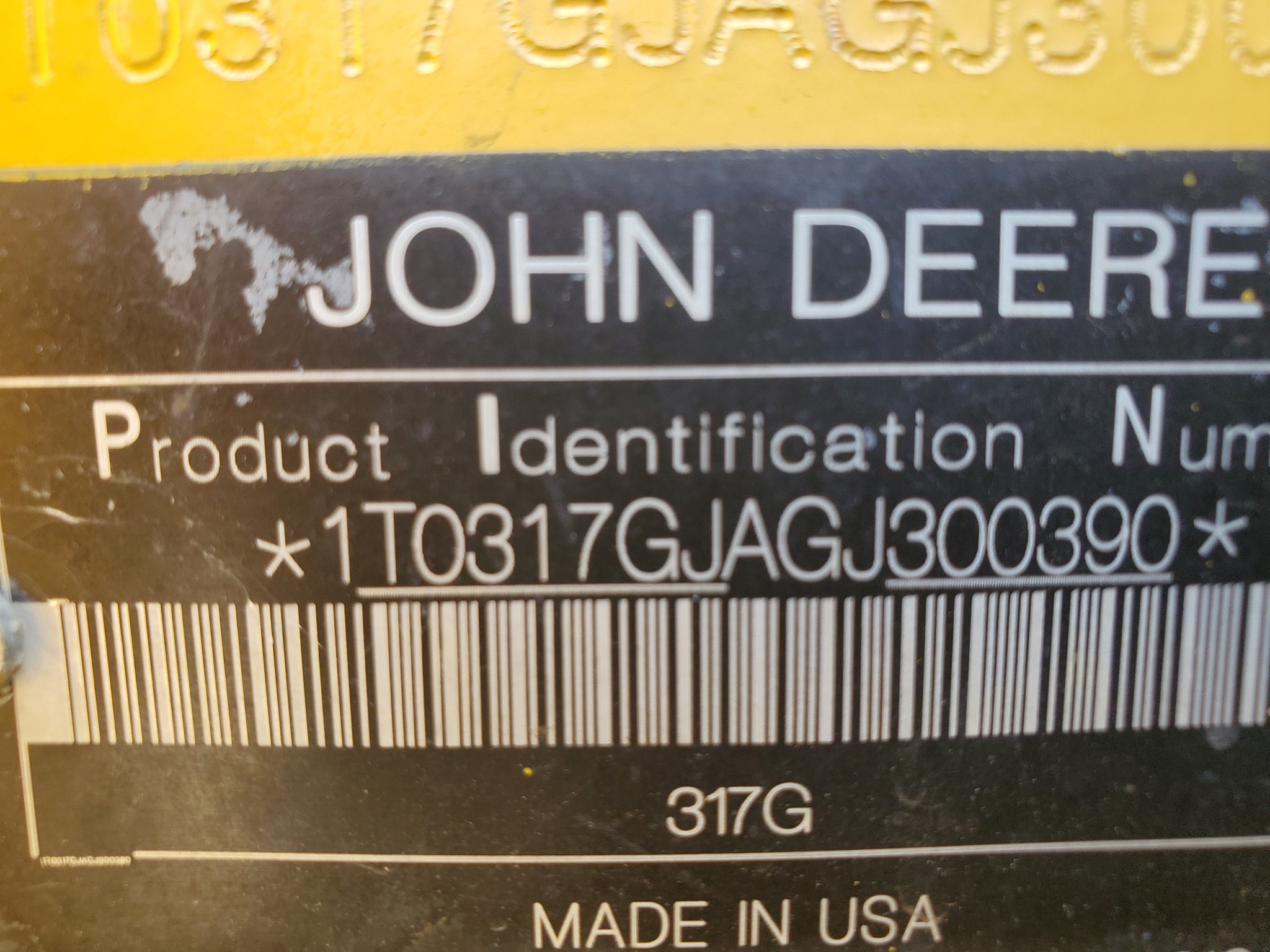 2016 John Deere 317G Image 5