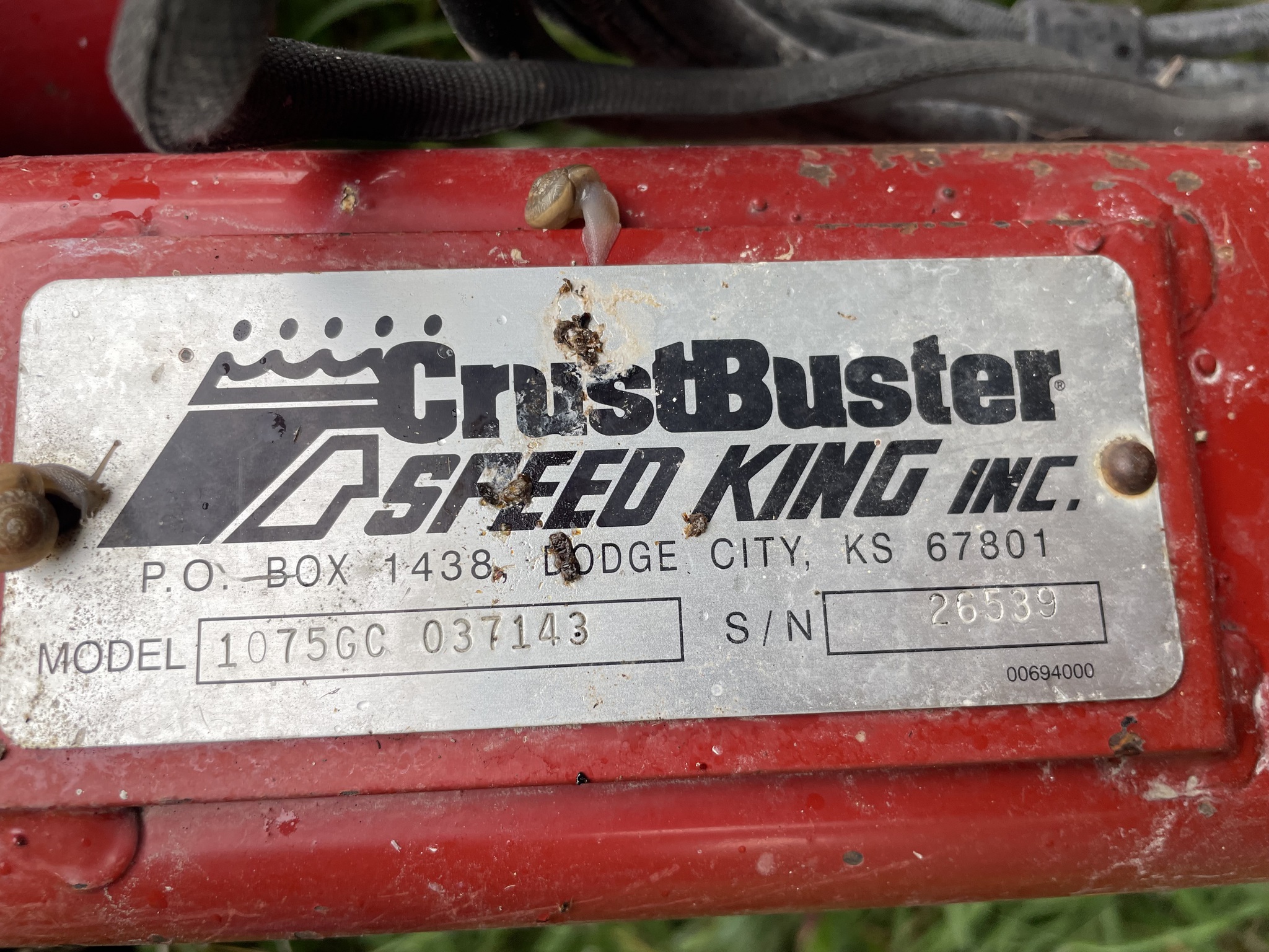  2014 Crustbuster 1075 at Heritage Tractor in Baldwin City, KS