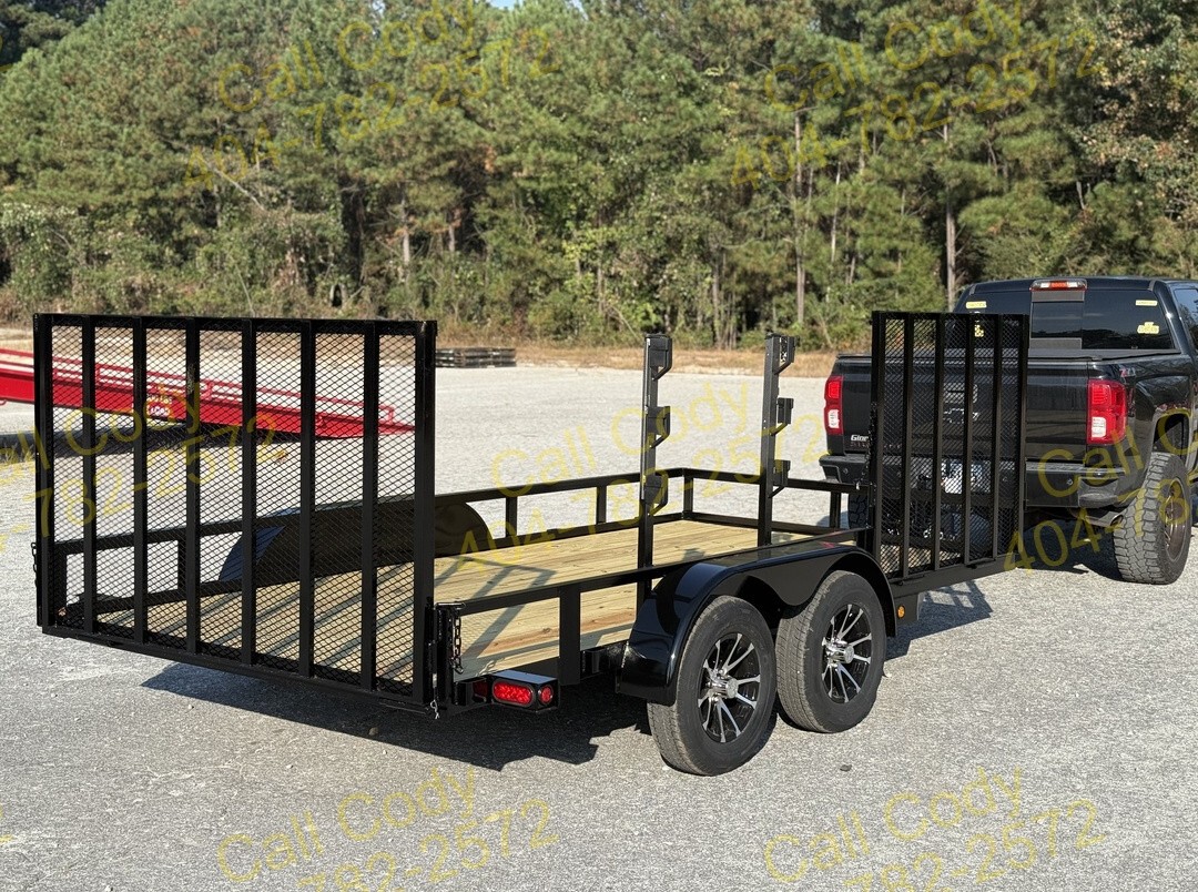 2025 Hooper 7X14 LANDSCAPE TRAILER Image 2