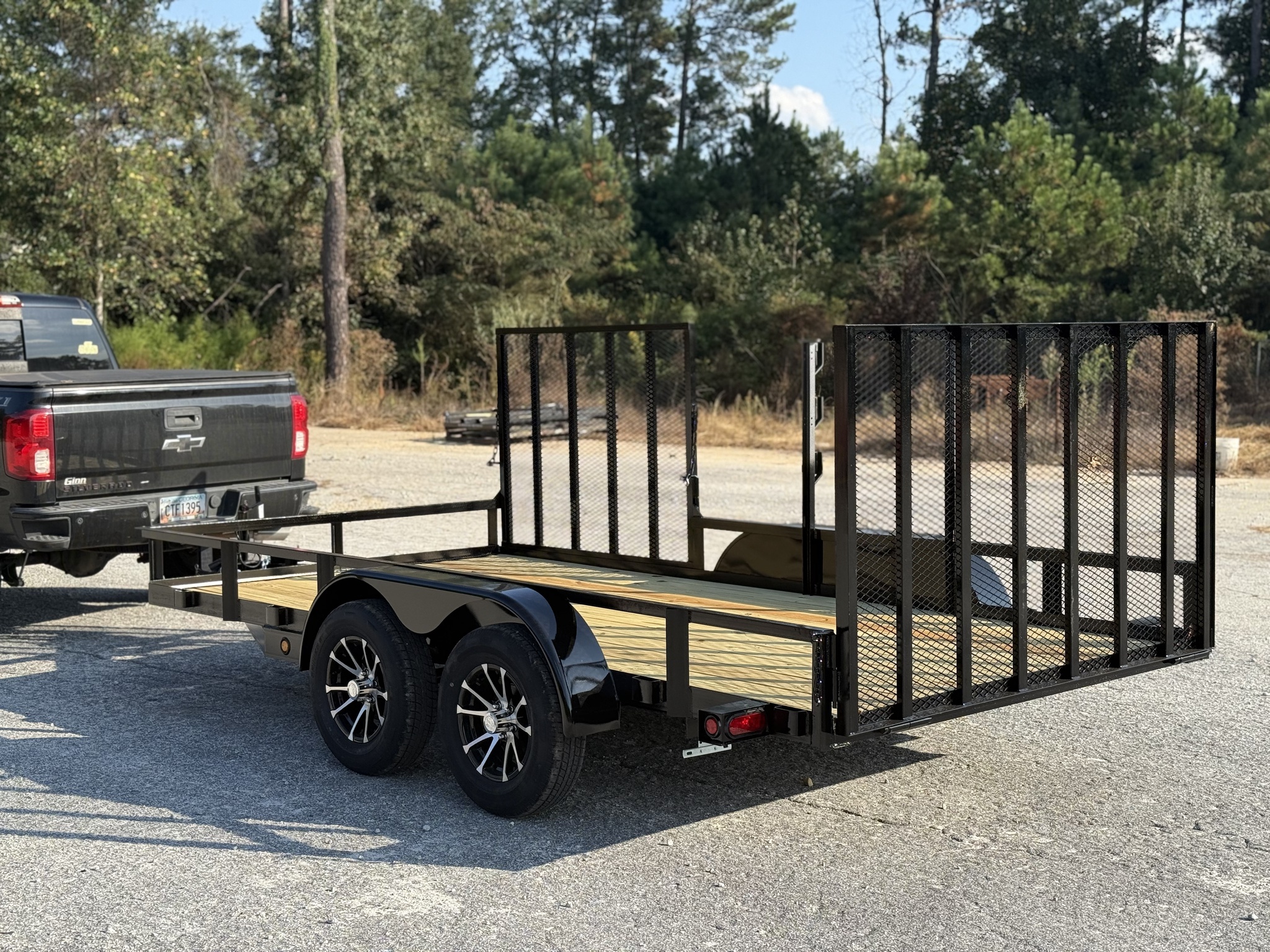 2025 Hooper 7X14 LANDSCAPE TRAILER Image 8