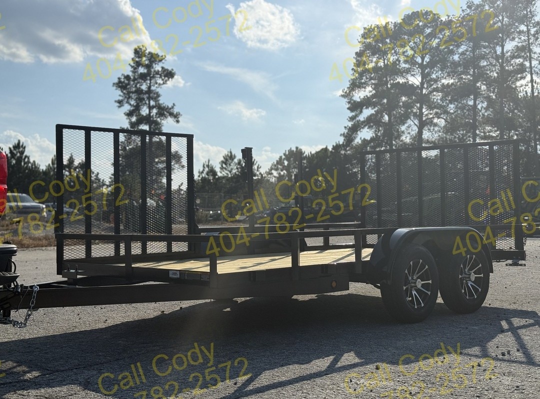 2025 Hooper 7X14 LANDSCAPE TRAILER Image 2